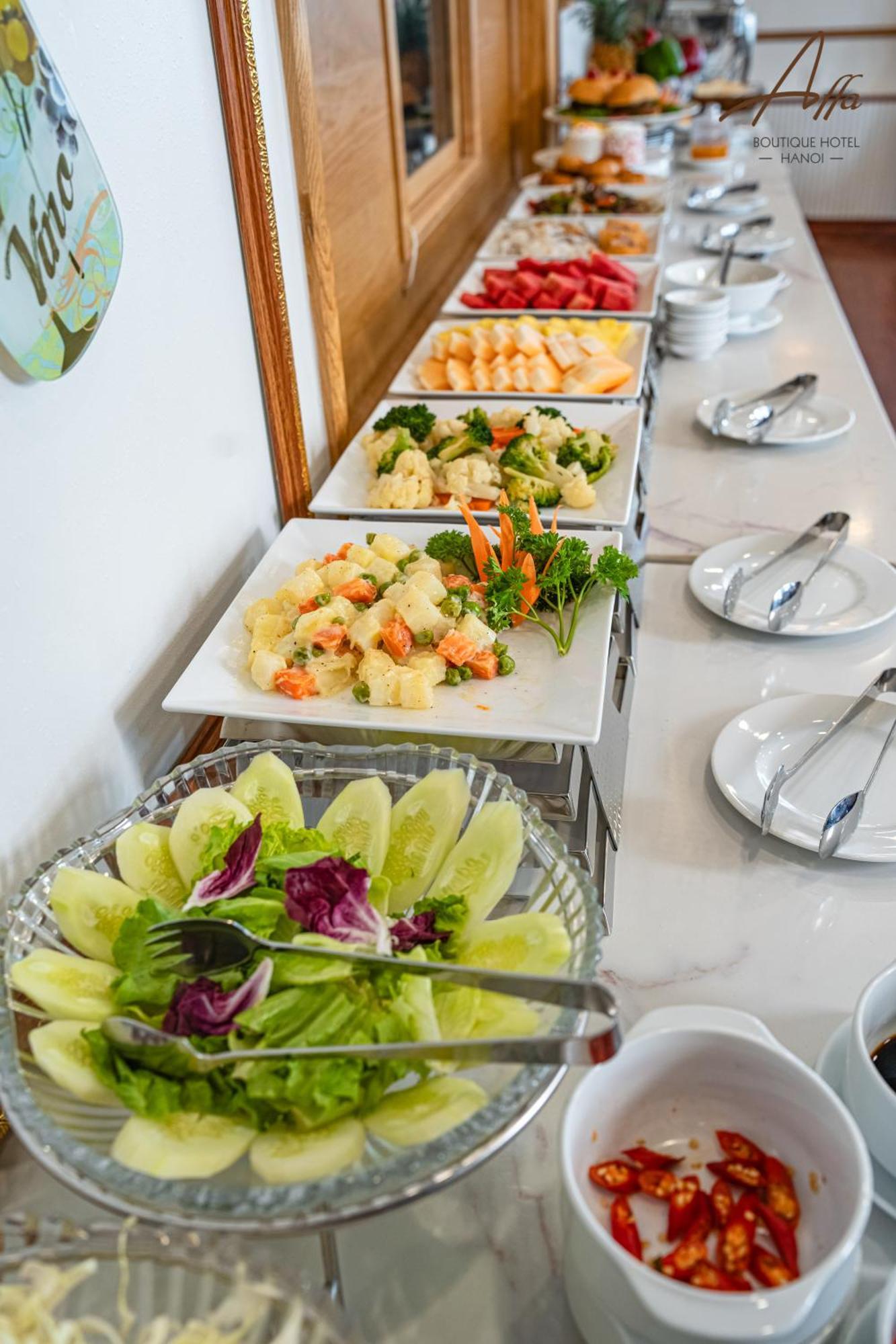 Affa Boutique Hotel Hanoi Bagian luar foto
